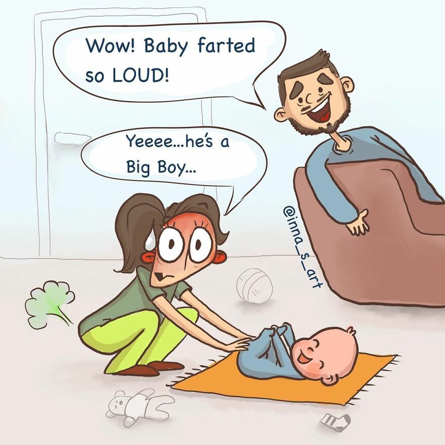 Fart Mom On Son