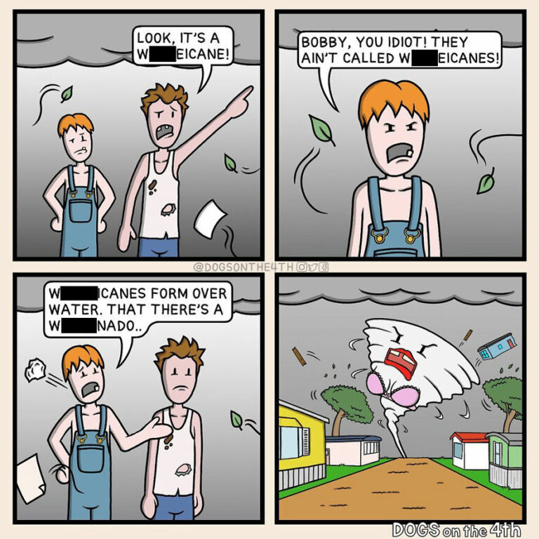 20 Dark-Humored Comics With Unexpected Twists By ‘Dogs On The 4th’