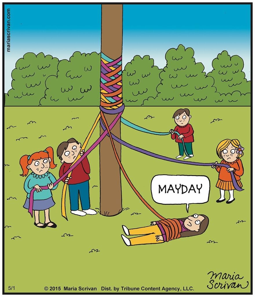 One-Panel Comics Full Of Funny Situations And Silly Humor By Maria ...