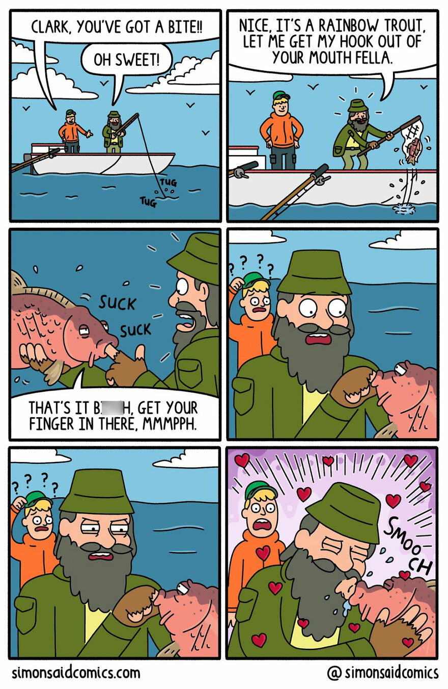 30 Dark-Humored Comics With Unexpected Twists By Artist Simon Johnson